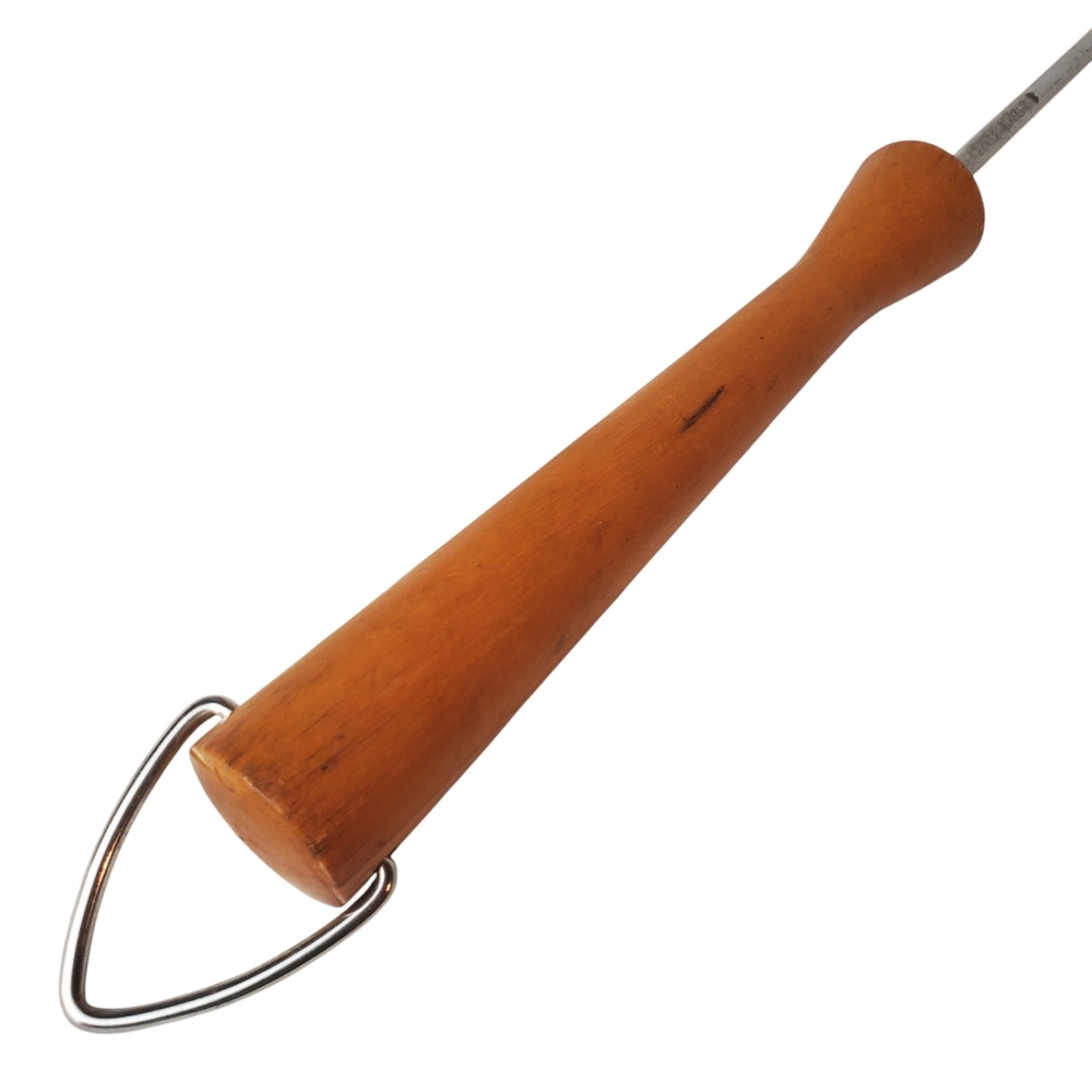 Vintage Androck Wood Handled Spatula. Long Grill Flipper 19". Made In USA - Picture 4 of 9